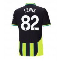 Echipament fotbal Manchester City Rico Lewis #82 Tricou Deplasare 2024-25 maneca scurta